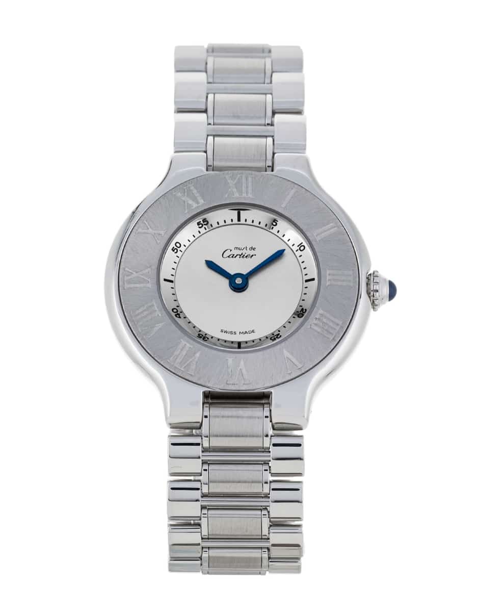 Cartier must 21 deals watch